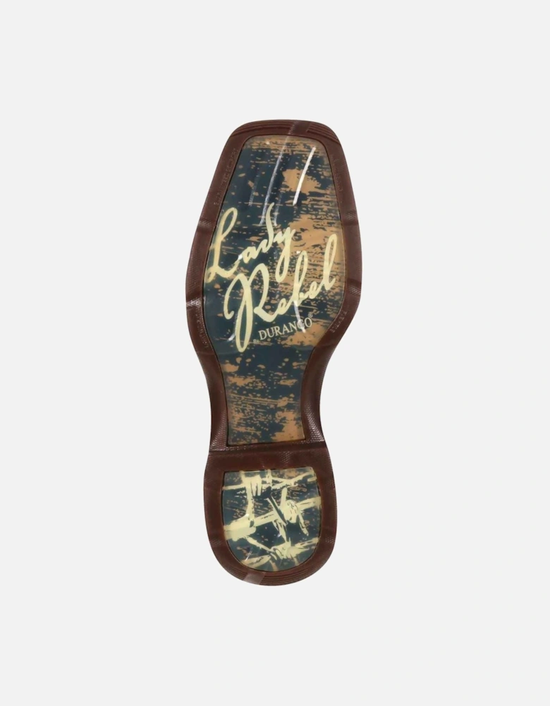 Lady Rebel Leather Women's Nicotine/Brown Boots