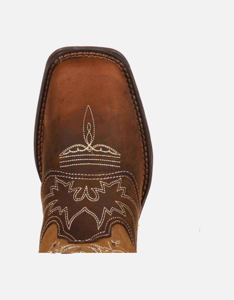 Lady Rebel Leather Women's Nicotine/Brown Boots