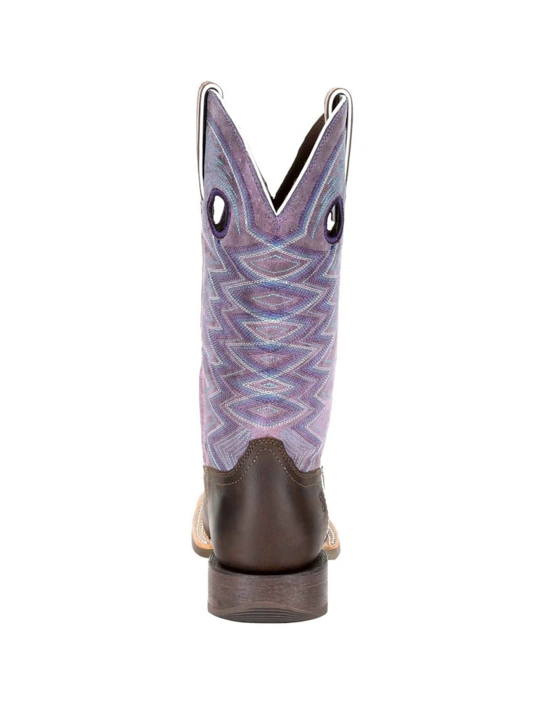 Lady Rebel Pro Leather Women's Dark Earth/Amethyst Boots