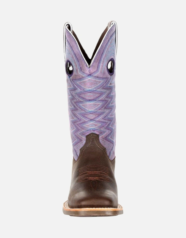 Lady Rebel Pro Leather Women's Dark Earth/Amethyst Boots