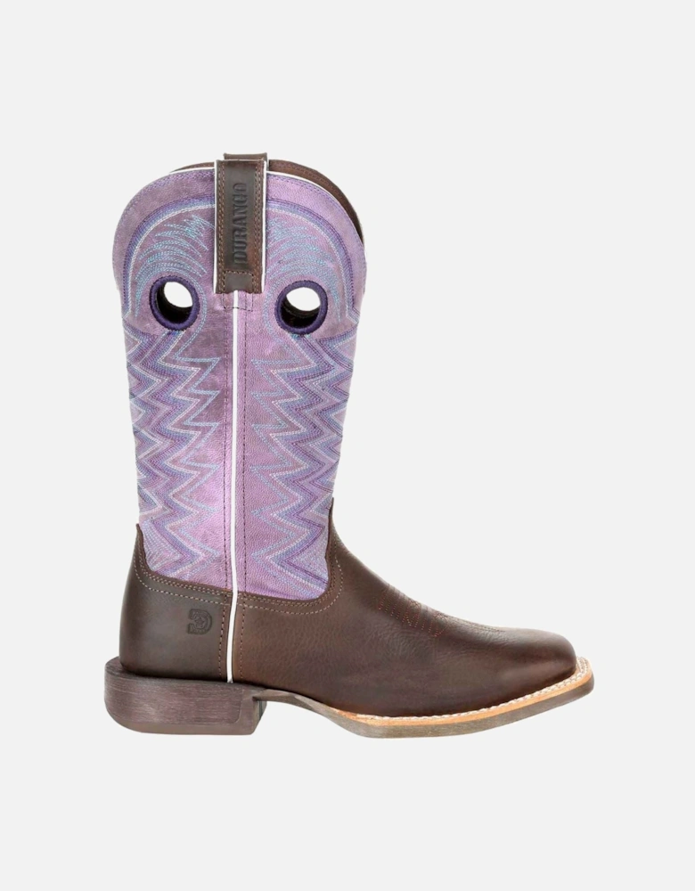 Lady Rebel Pro Leather Women's Dark Earth/Amethyst Boots