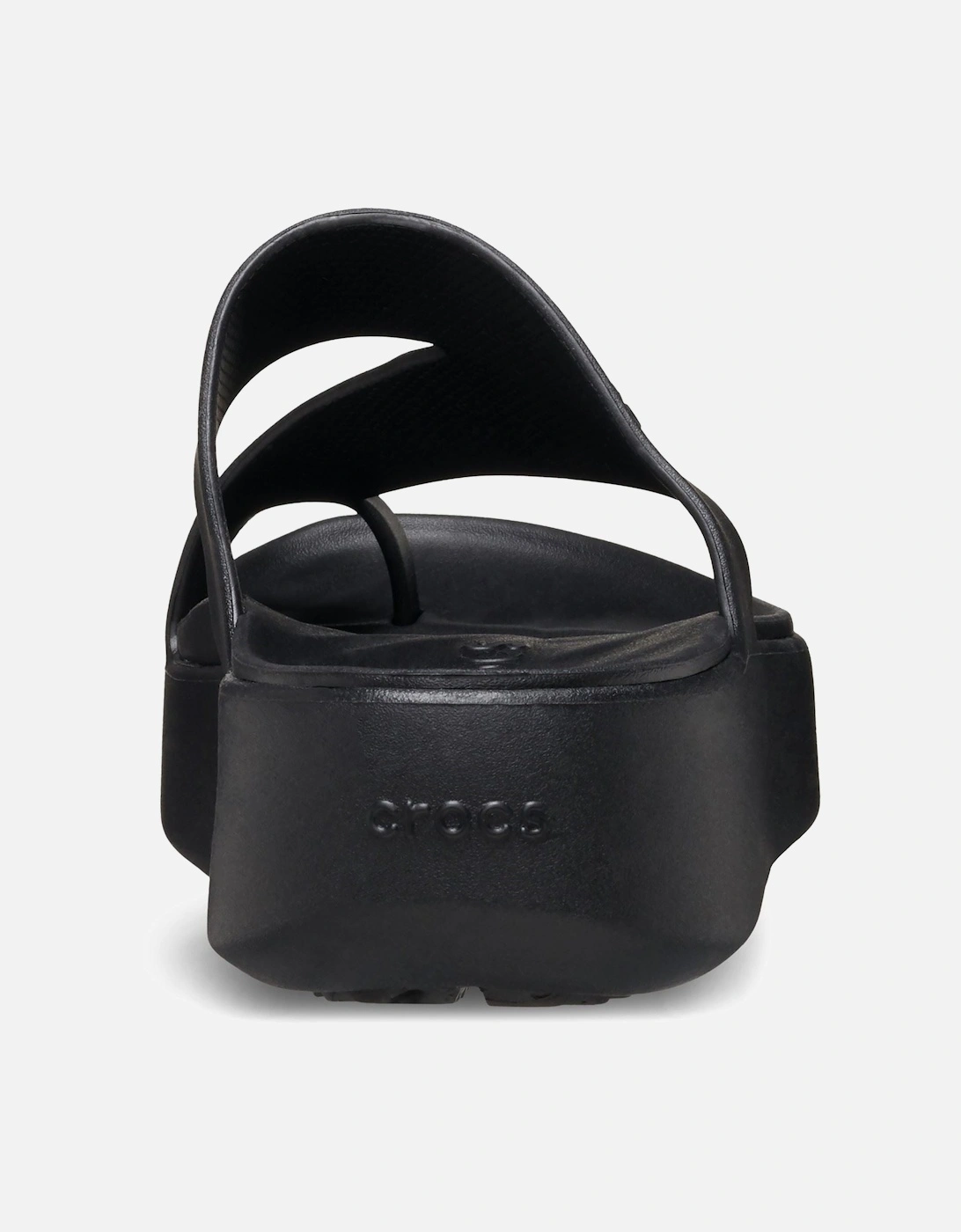 Getaway Platform Synthetic Women's Black Sandals