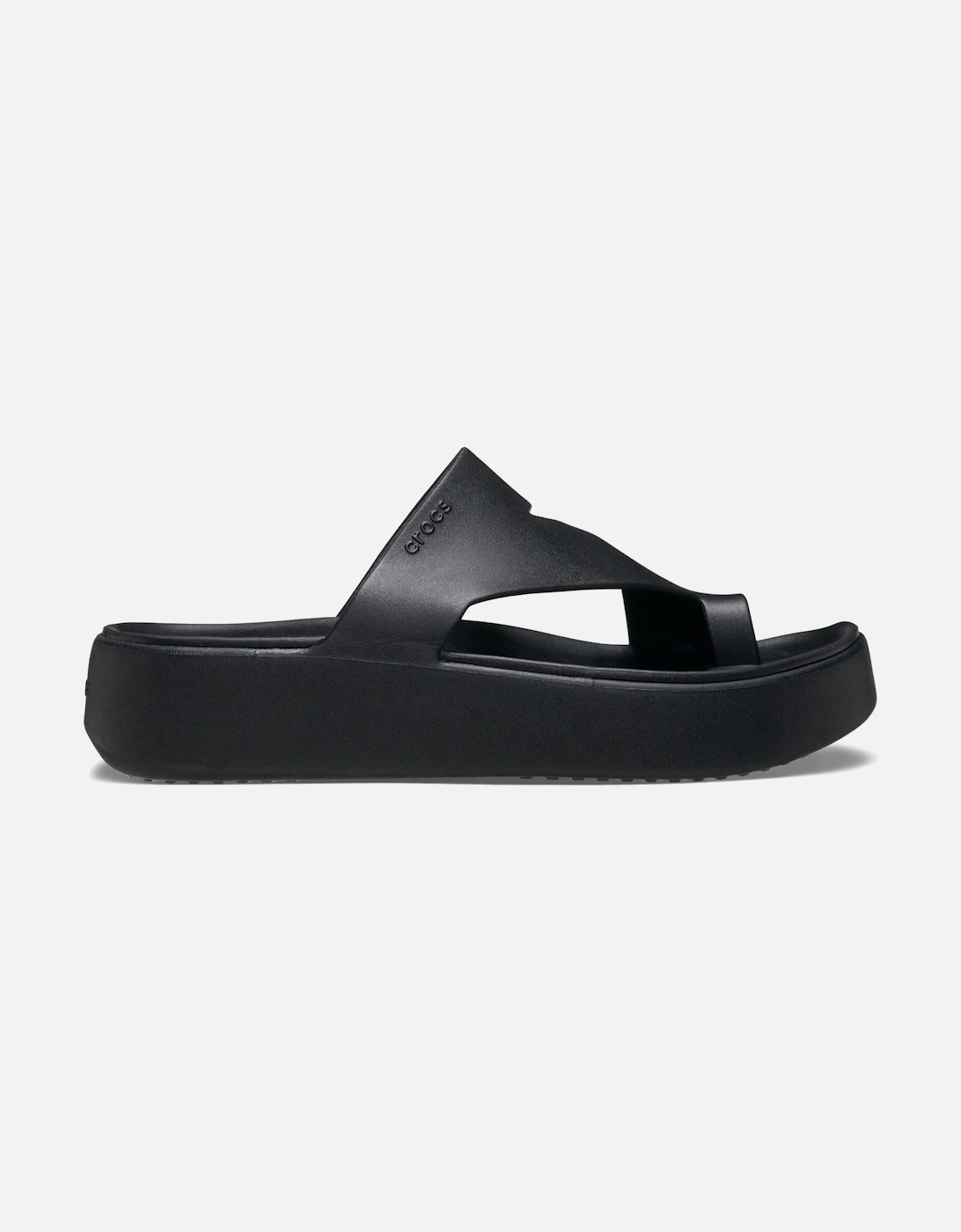 Getaway Platform Synthetic Women's Black Sandals