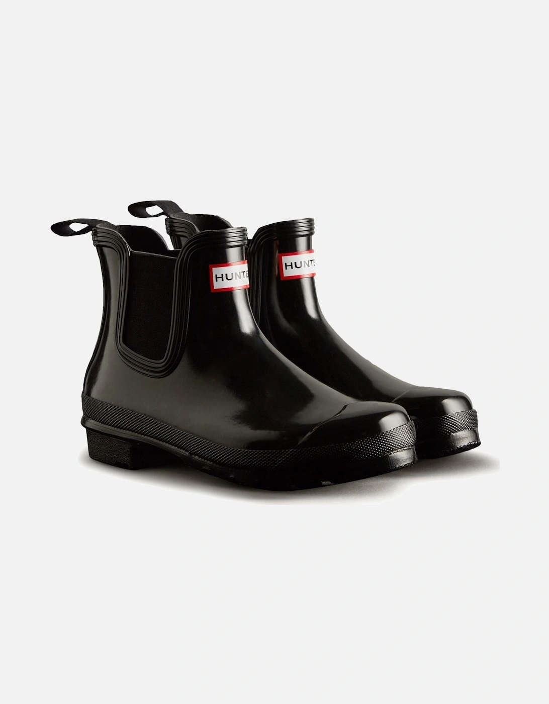 Original Chelsea Gloss Rubber Women's Black Wellington Boots, 5 of 4