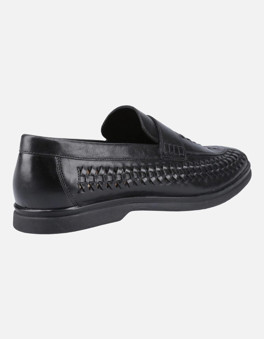 Bowie Leather Men's Black Loafers