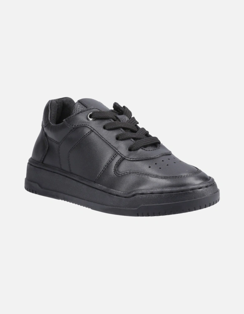 Dougie Leather Boys's Black Trainers