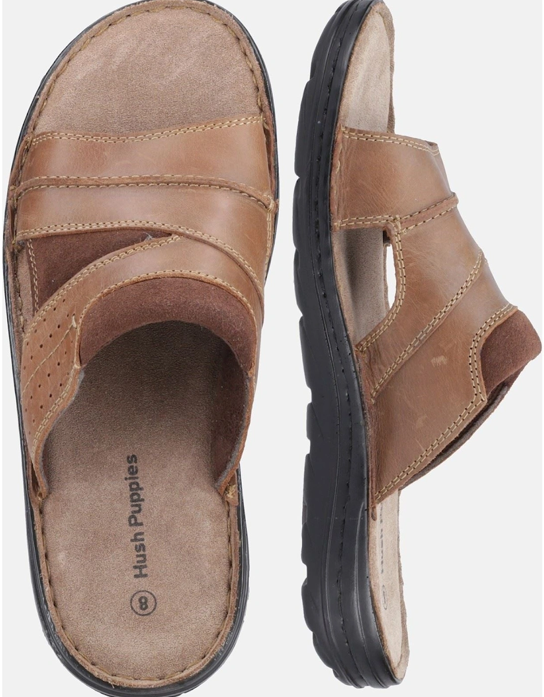 Archer Leather Men's Tan Sandals