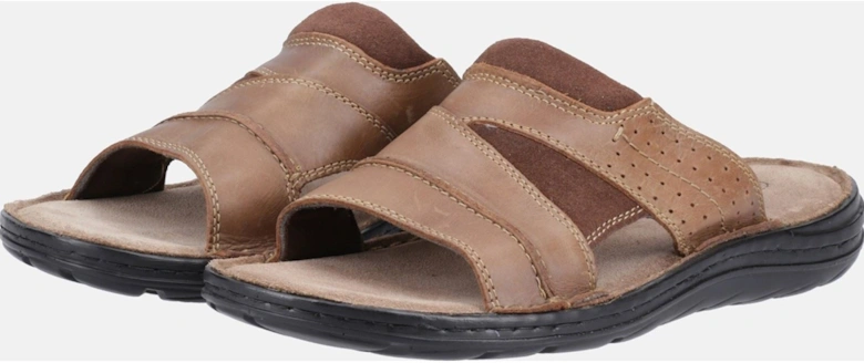 Archer Leather Men's Tan Sandals