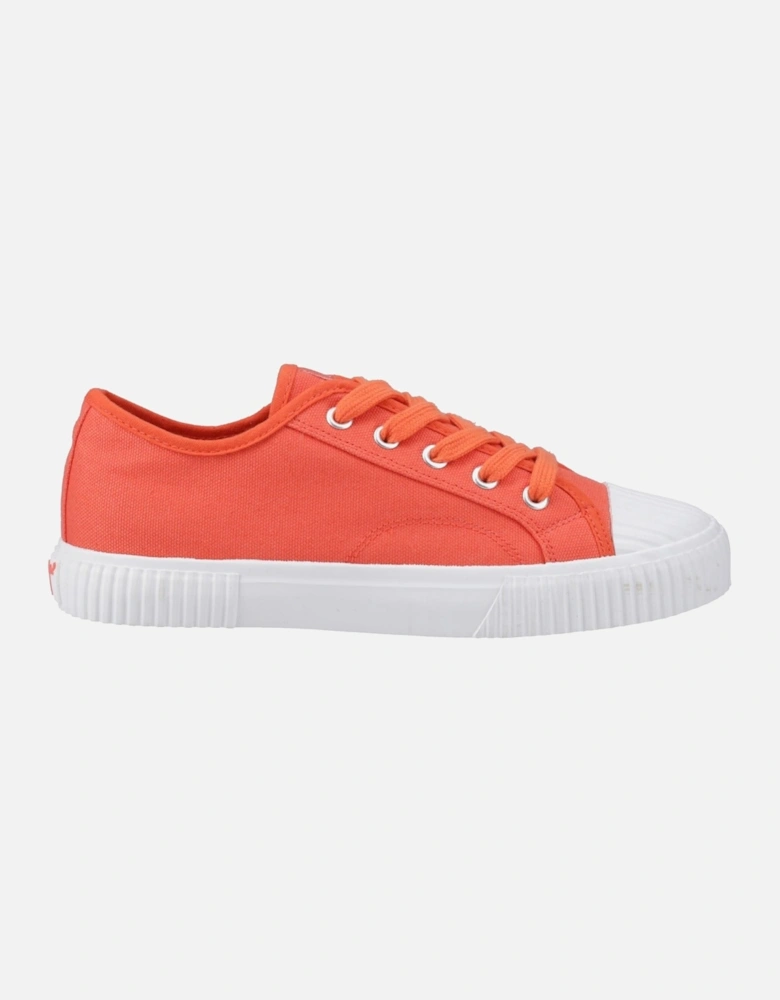 Freya Canvas Textile Women's Orange Trainers