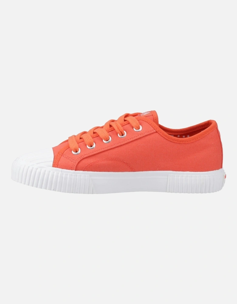 Freya Canvas Textile Women's Orange Trainers