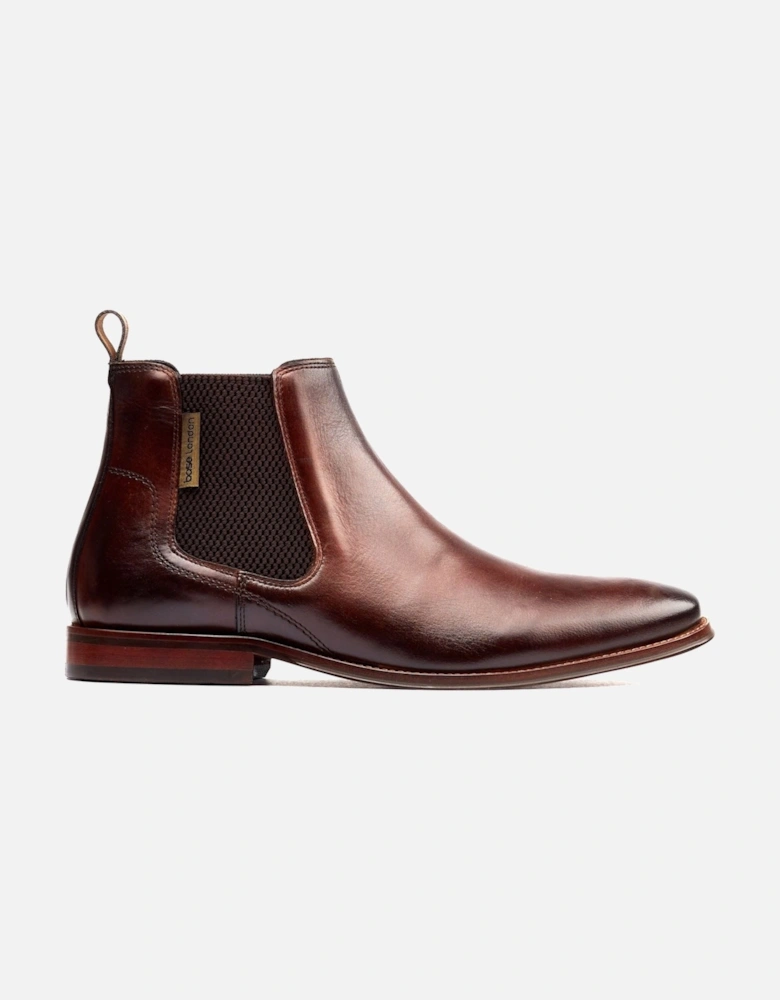 London Sikes Leather Men's Brown Boots