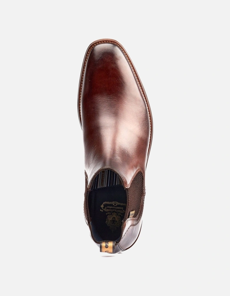London Sikes Leather Men's Brown Boots