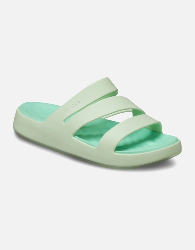 Getaway Strappy Synthetic Women's Jade Tint Sandals