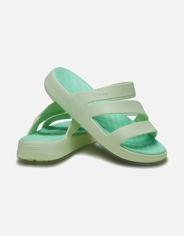Getaway Strappy Synthetic Women's Jade Tint Sandals