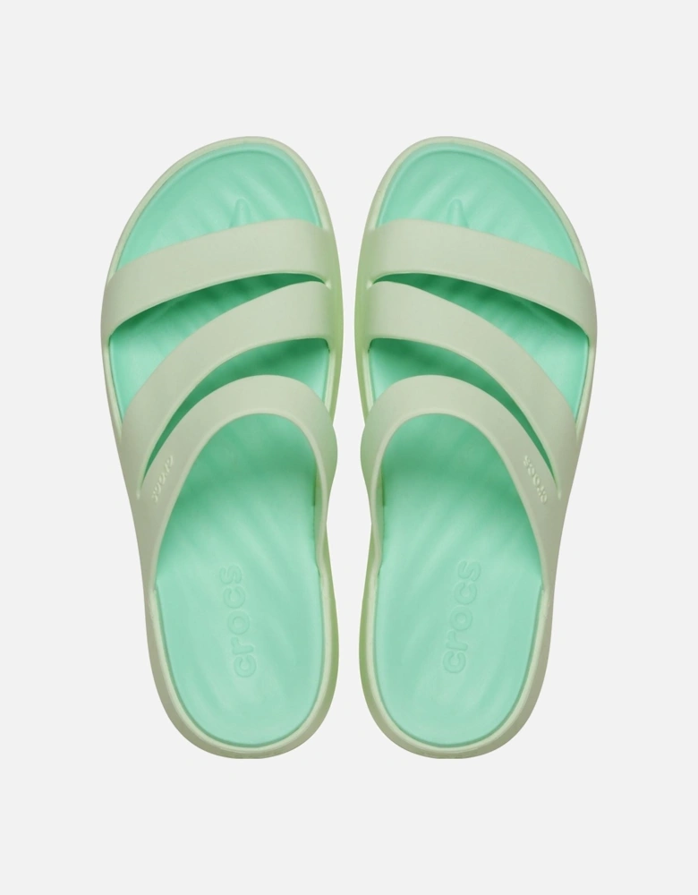 Getaway Strappy Synthetic Women's Jade Tint Sandals