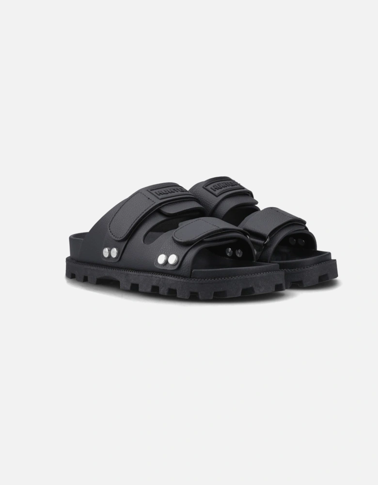 Vegan Sandal Polyester Women's Black Sandals