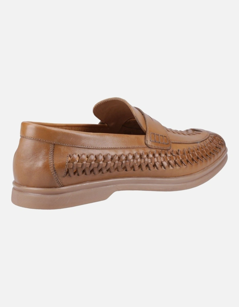 Bowie Leather Men's Tan Loafers