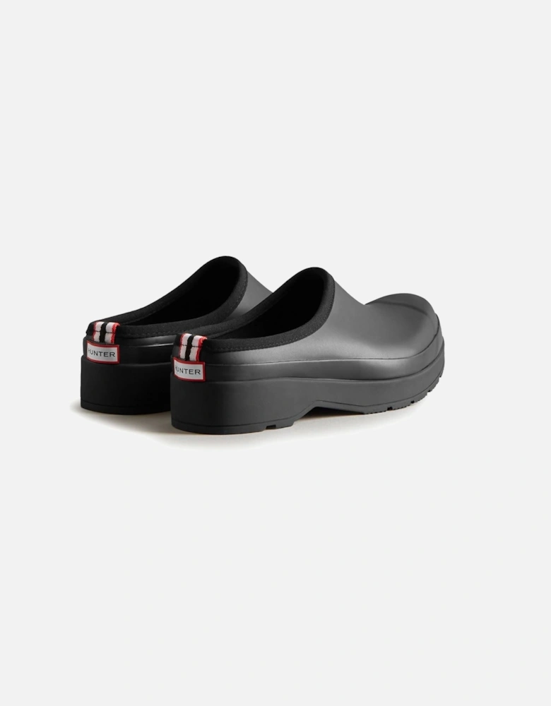 Play Clog Rubber Men's Black Garden Shoes