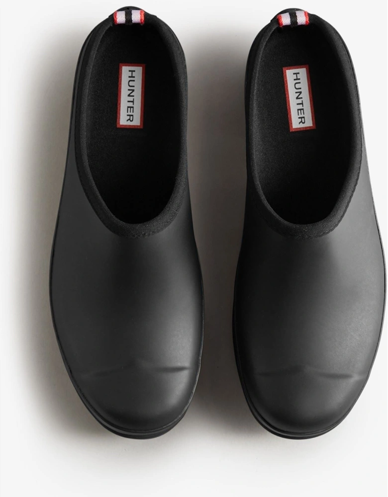 Play Clog Rubber Men's Black Garden Shoes