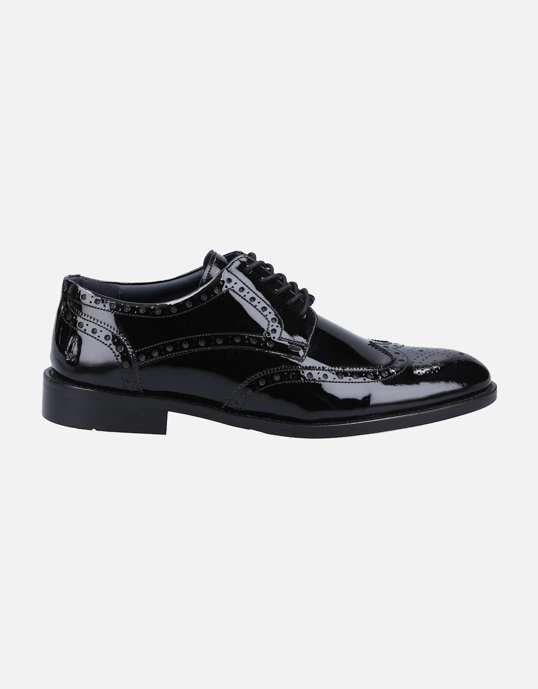 Dustin Brogue Patent Leather Men's Black Patent Brogues Shoes