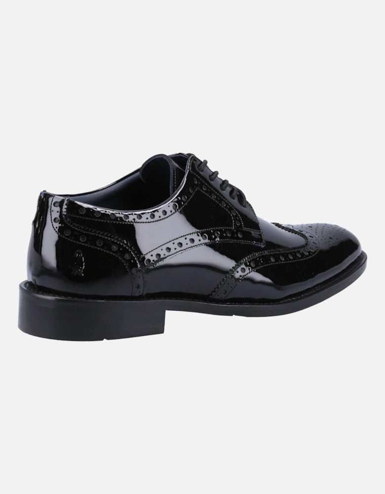 Dustin Brogue Patent Leather Men's Black Patent Brogues Shoes