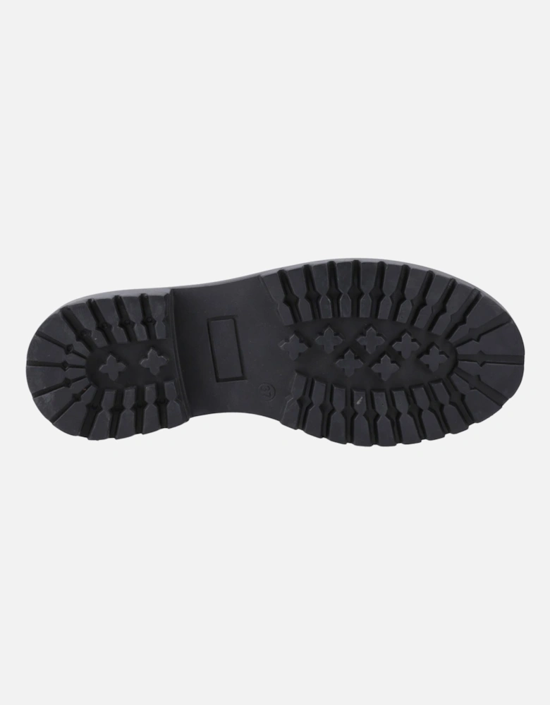 Aubrey Leather Girls's Black Derby Shoes