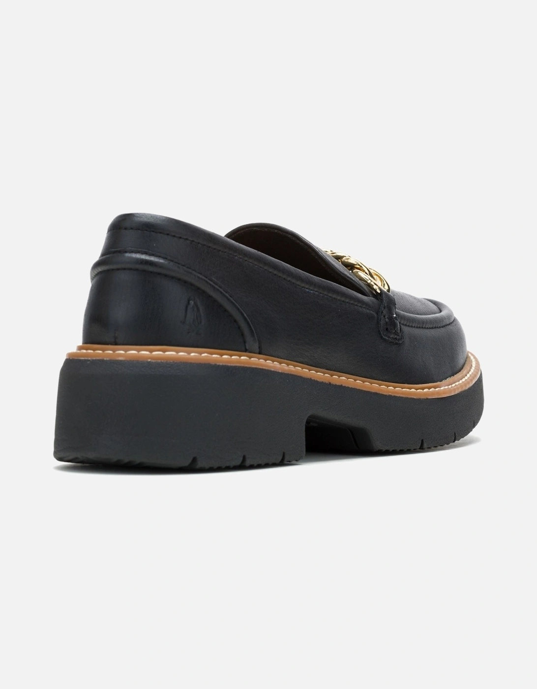 Jodie Leather Women's Black Loafers