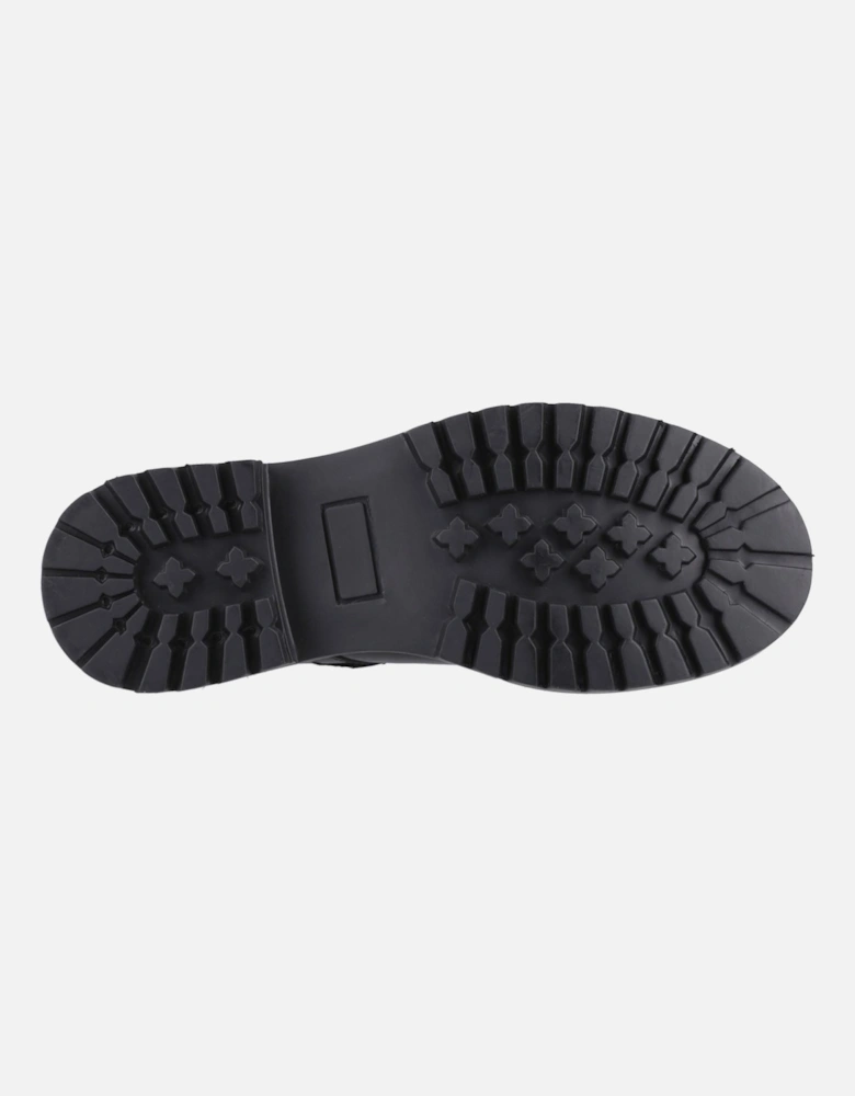 Aurora Senior Leather Girls's Black Shoes