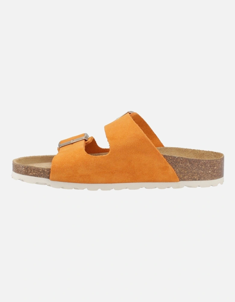 Blaire Suede Women's Orange Sandals