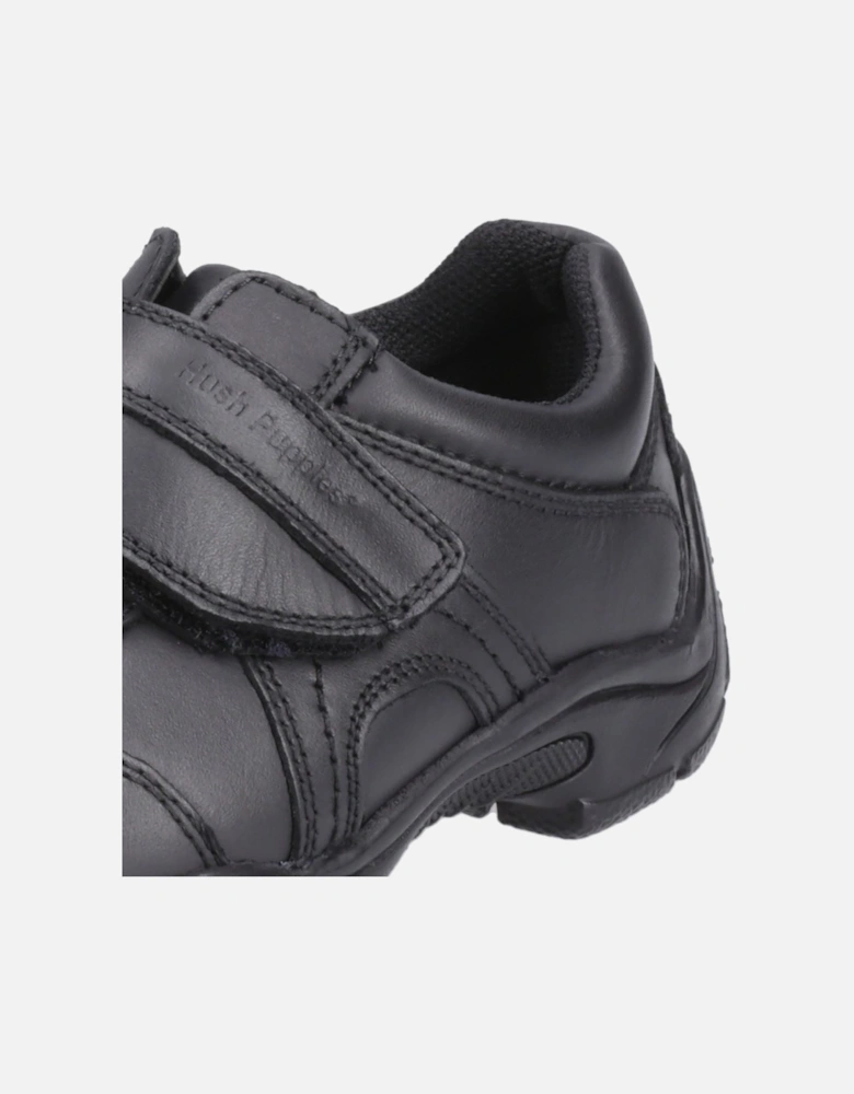 Arlo Junior Leather Boys's Black Shoes