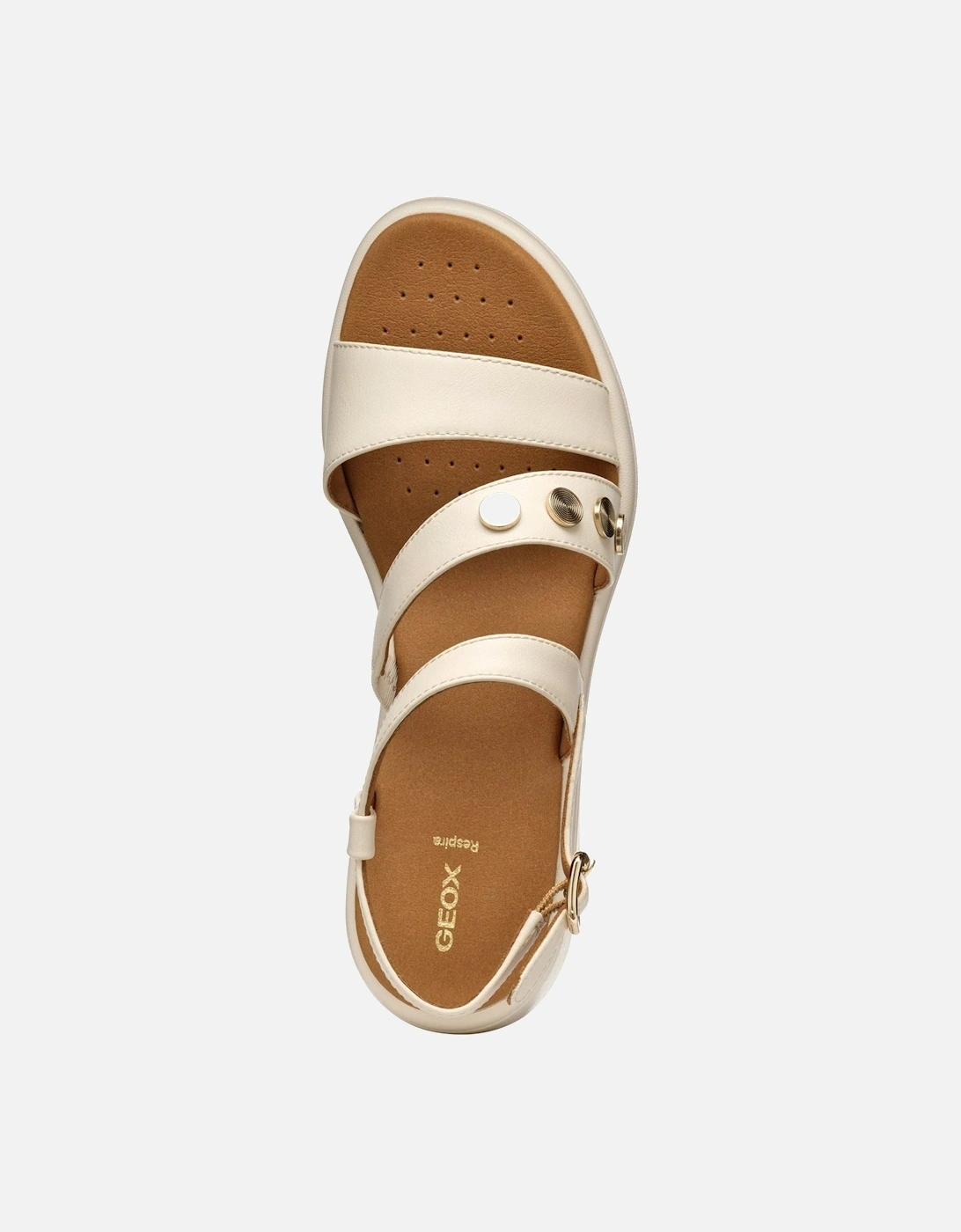D MELICONIA Synthetic Polyurethane Women's Papyrus Wedges