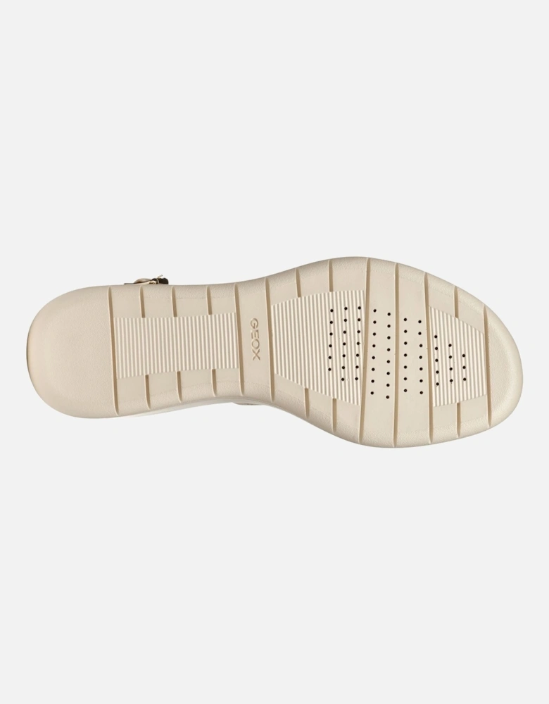 D MELICONIA Synthetic Polyurethane Women's Papyrus Wedges
