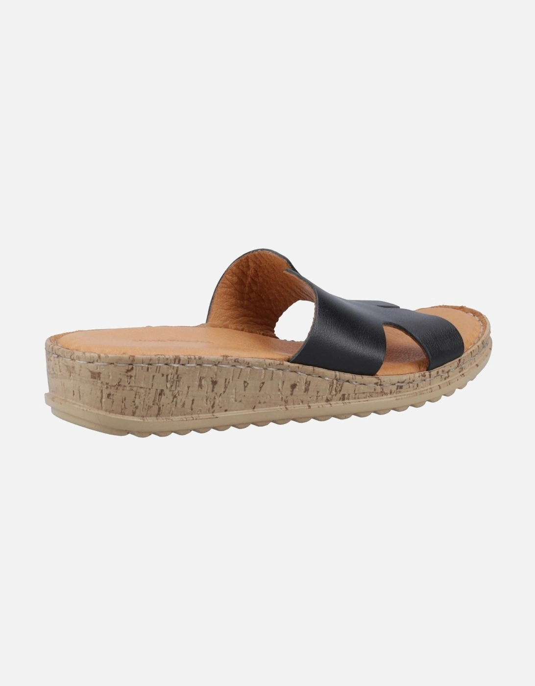 Eloise Leather Women's Black Sandals