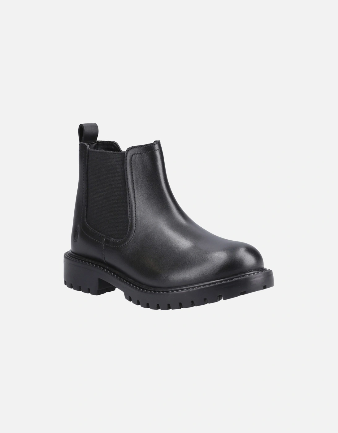 Ariella Chelsea Leather Girls's Black Boots, 6 of 5