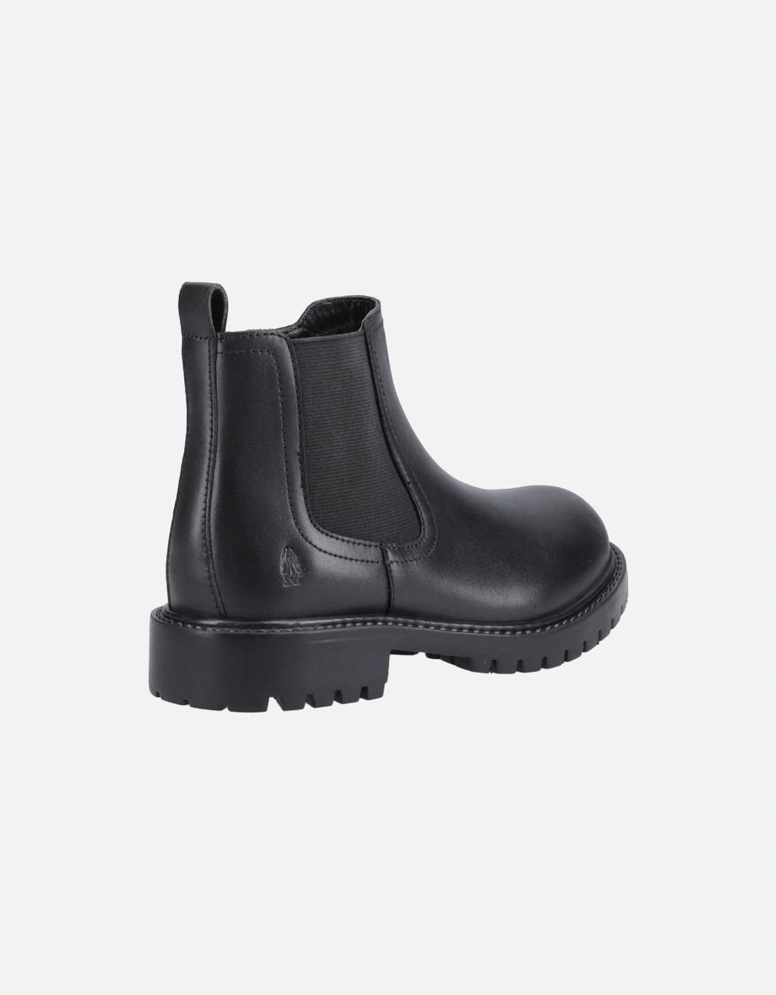 Ariella Chelsea Leather Girls's Black Boots