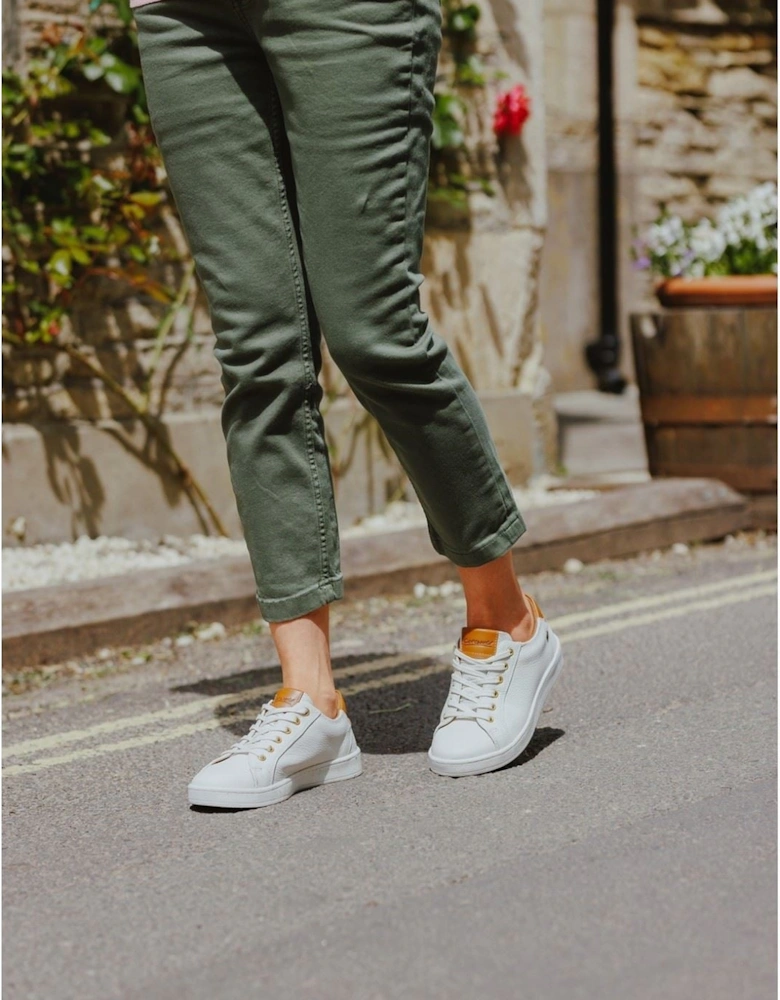 Radcot Leather Women's White Trainers
