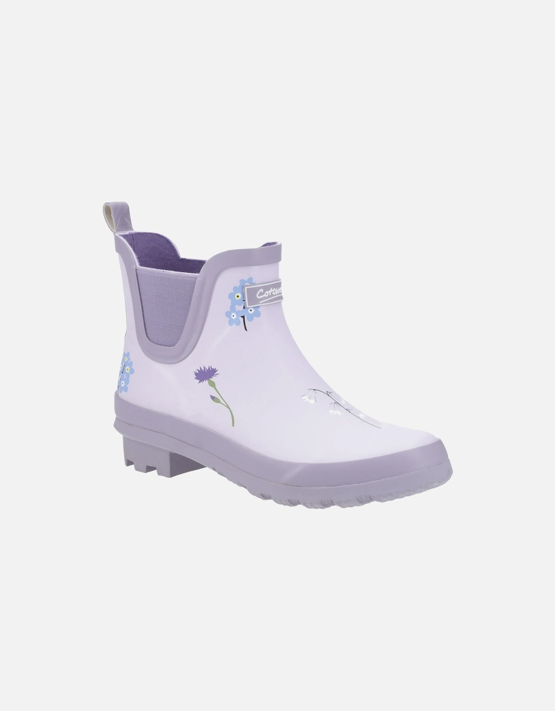 Wildflower Ankle Rubber Women's Lilac Wellington Boots, 6 of 5
