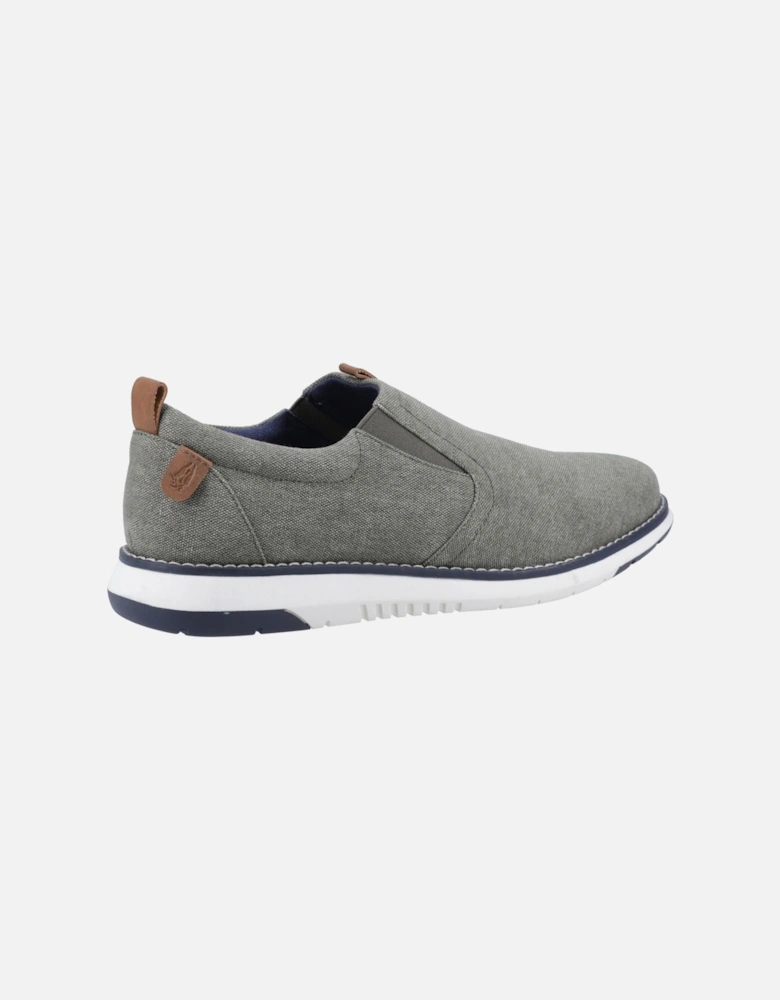Benny Canvas Men's Khaki Loafers