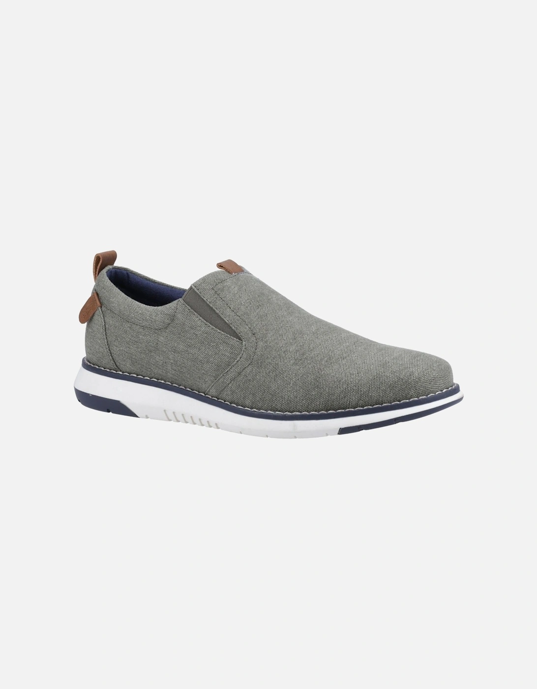 Benny Canvas Men's Khaki Loafers, 5 of 4
