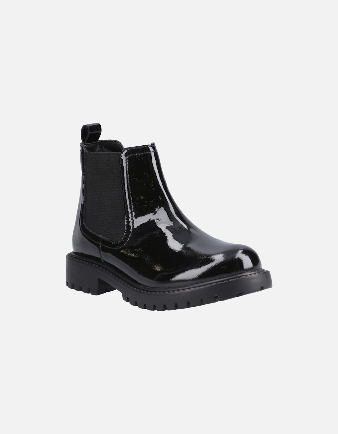 Ariella Chelsea Leather Girls's Black Boots, 6 of 5