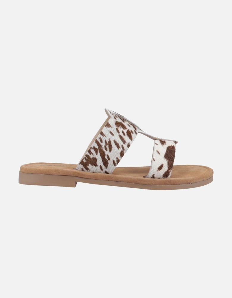 Helen Slide Leather Women's Cow Sandals