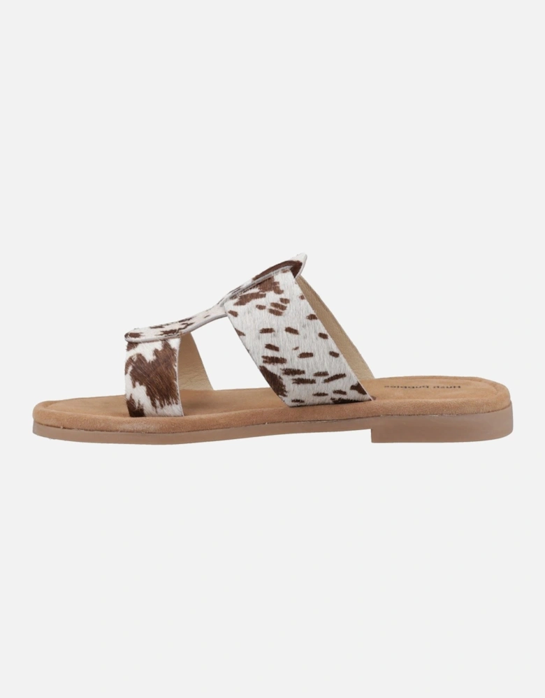 Helen Slide Leather Women's Cow Sandals
