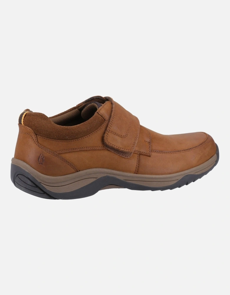Douglas Leather Men's Tan Nubuck Moccasins Shoes