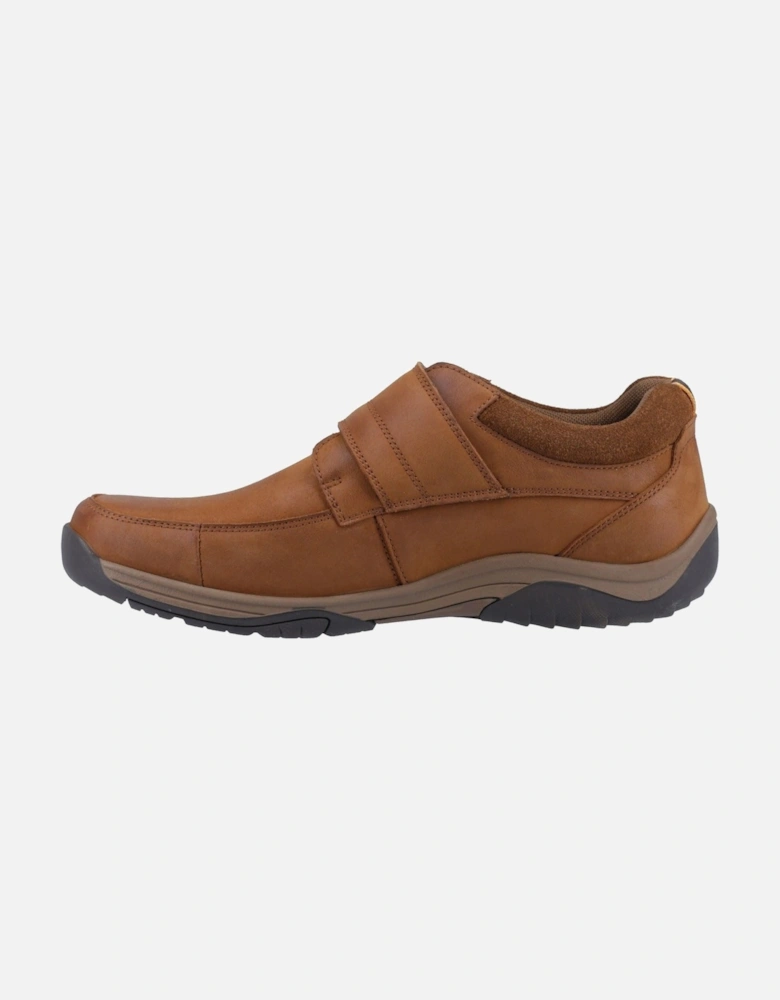 Douglas Leather Men's Tan Nubuck Moccasins Shoes