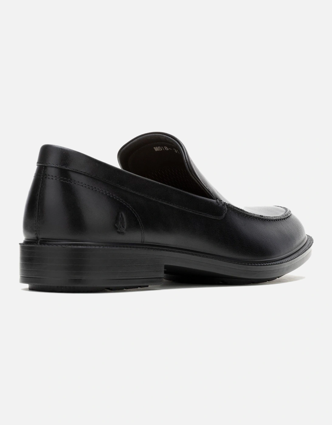 Banker Leather Men's Black Lace-Up Shoes