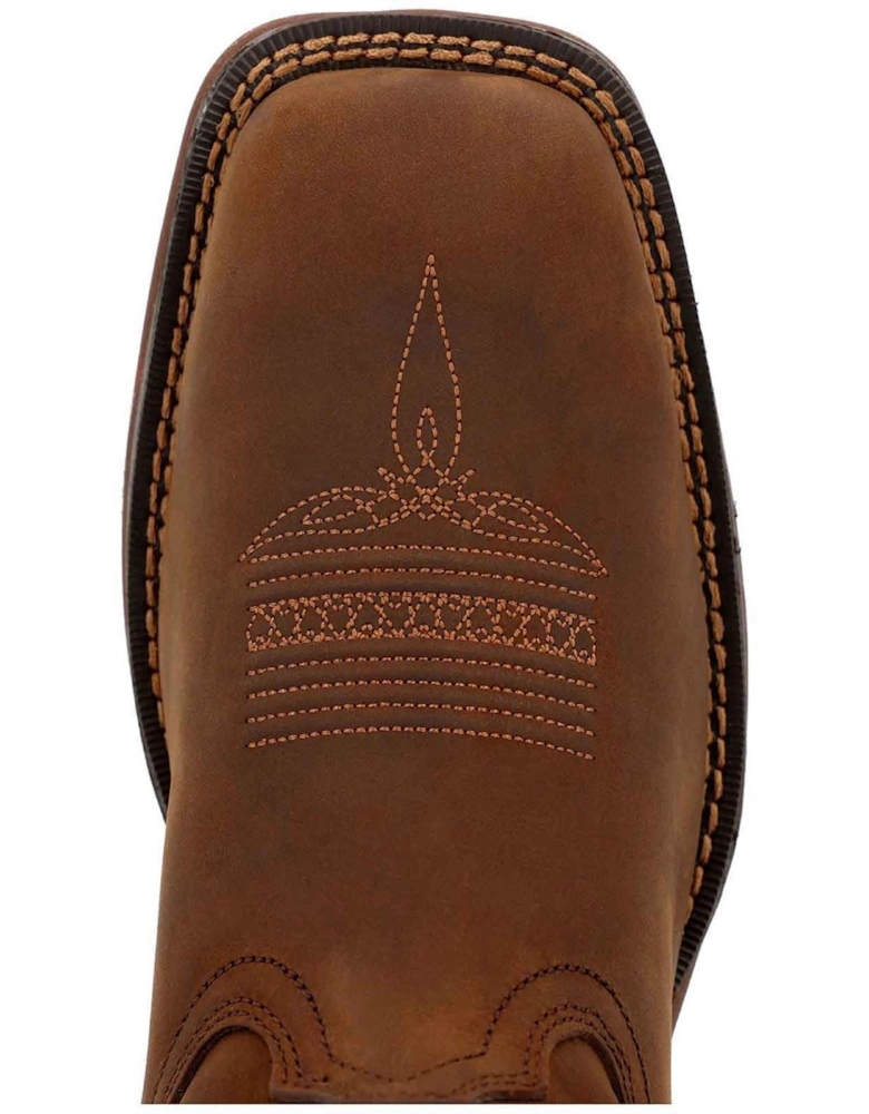 Rebel Leather Men's Brown Boots