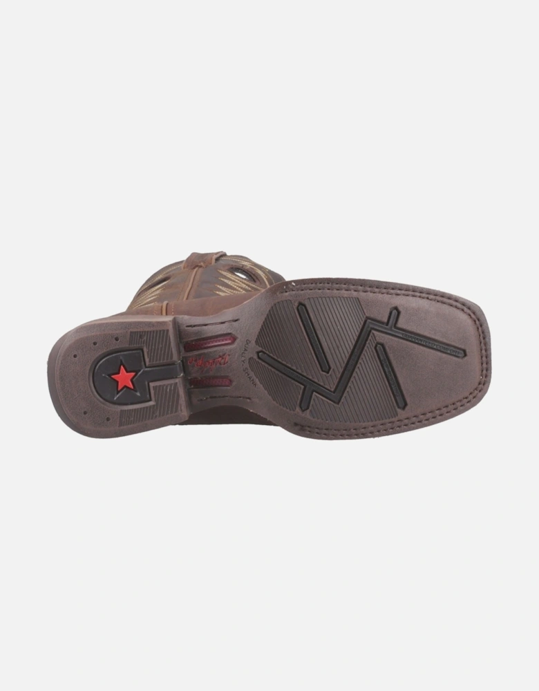 Rebel Leather Men's Brown Boots