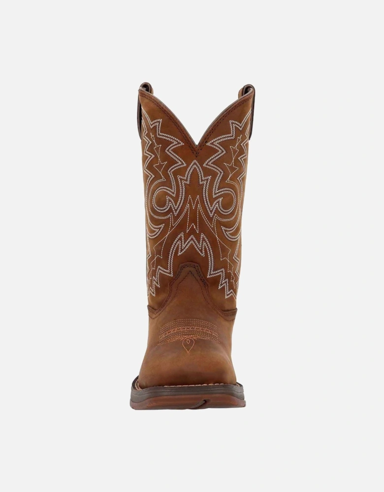 Rebel Leather Men's Brown Boots
