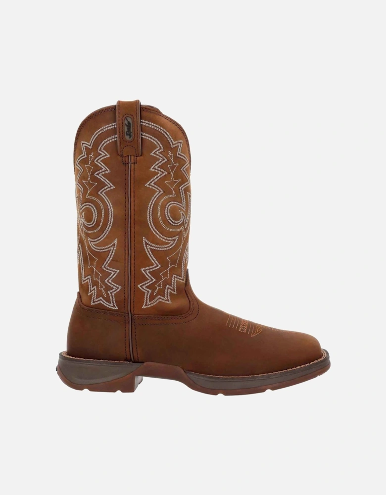 Rebel Leather Men's Brown Boots