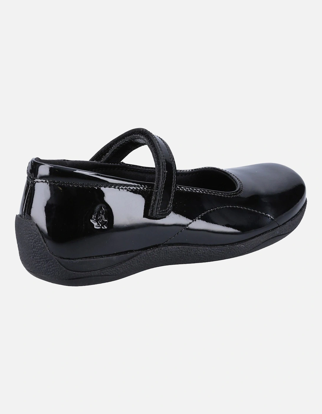 Aria Patent SNR Leather Girls's Black Shoes